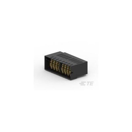 Te Connectivity Rectangular Power Connector, 23 Contact(S), Male, Solder Terminal, Plug 2204446-2